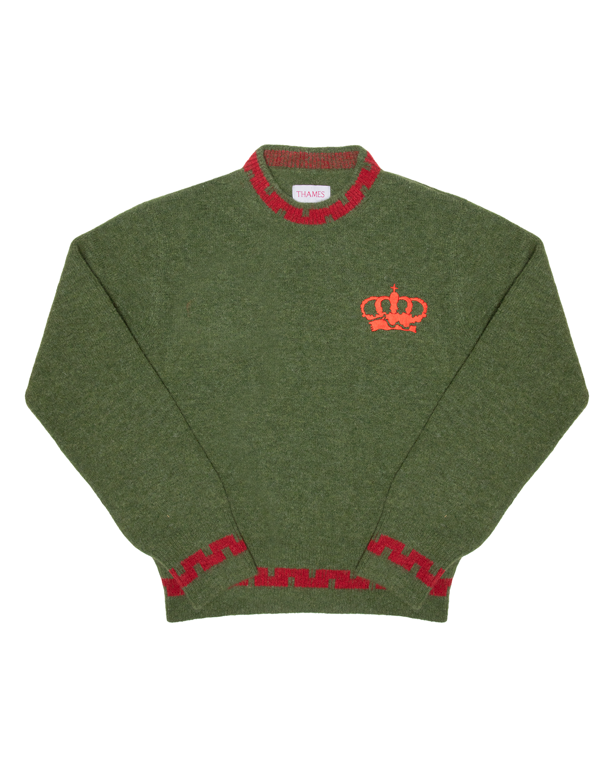 Thames スウェット P.G. KNIT PRUSSIAN BLUE – THAMES MMXX.