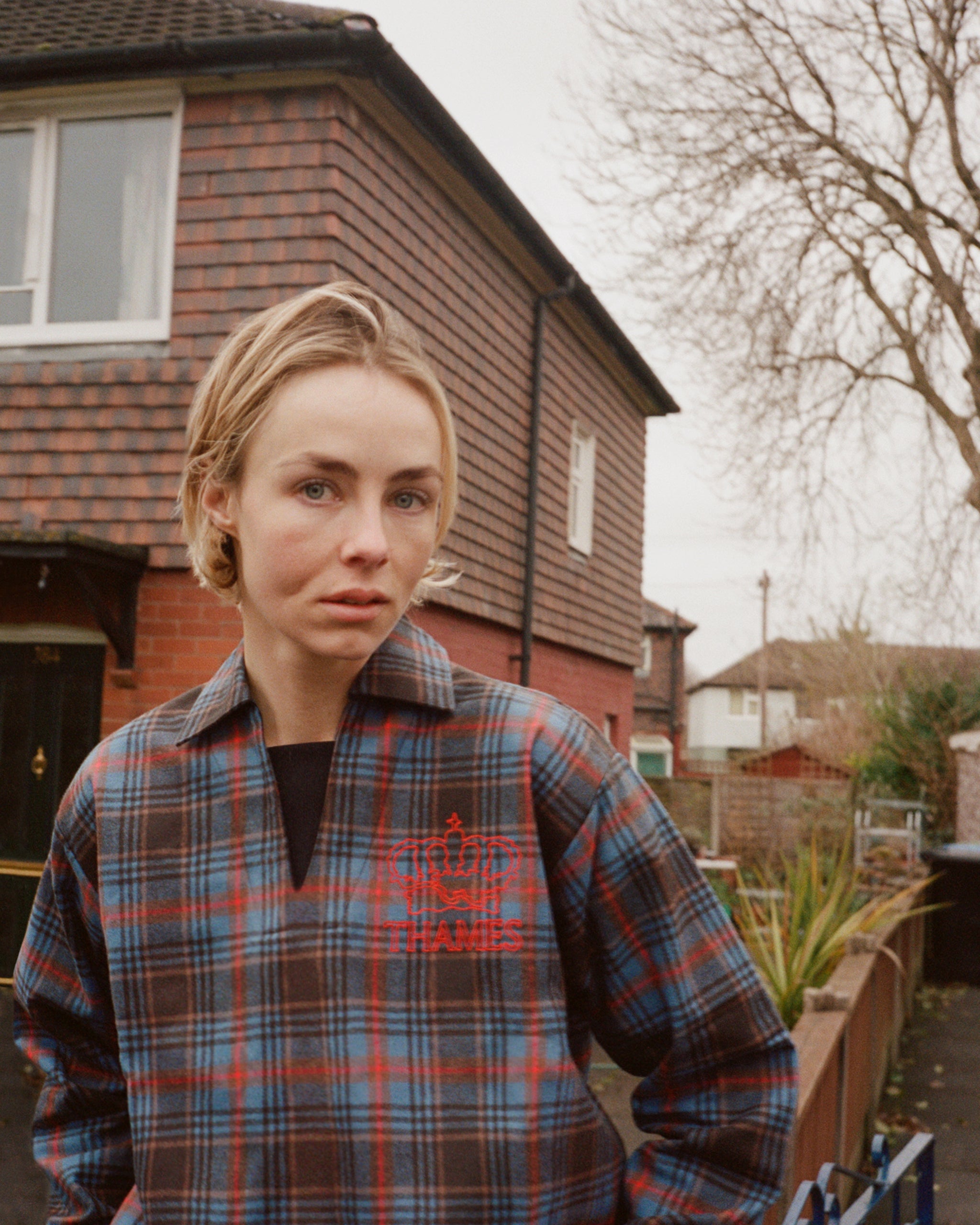 TARTAN DRILL TOP