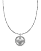 TICKER CHARM STERLING