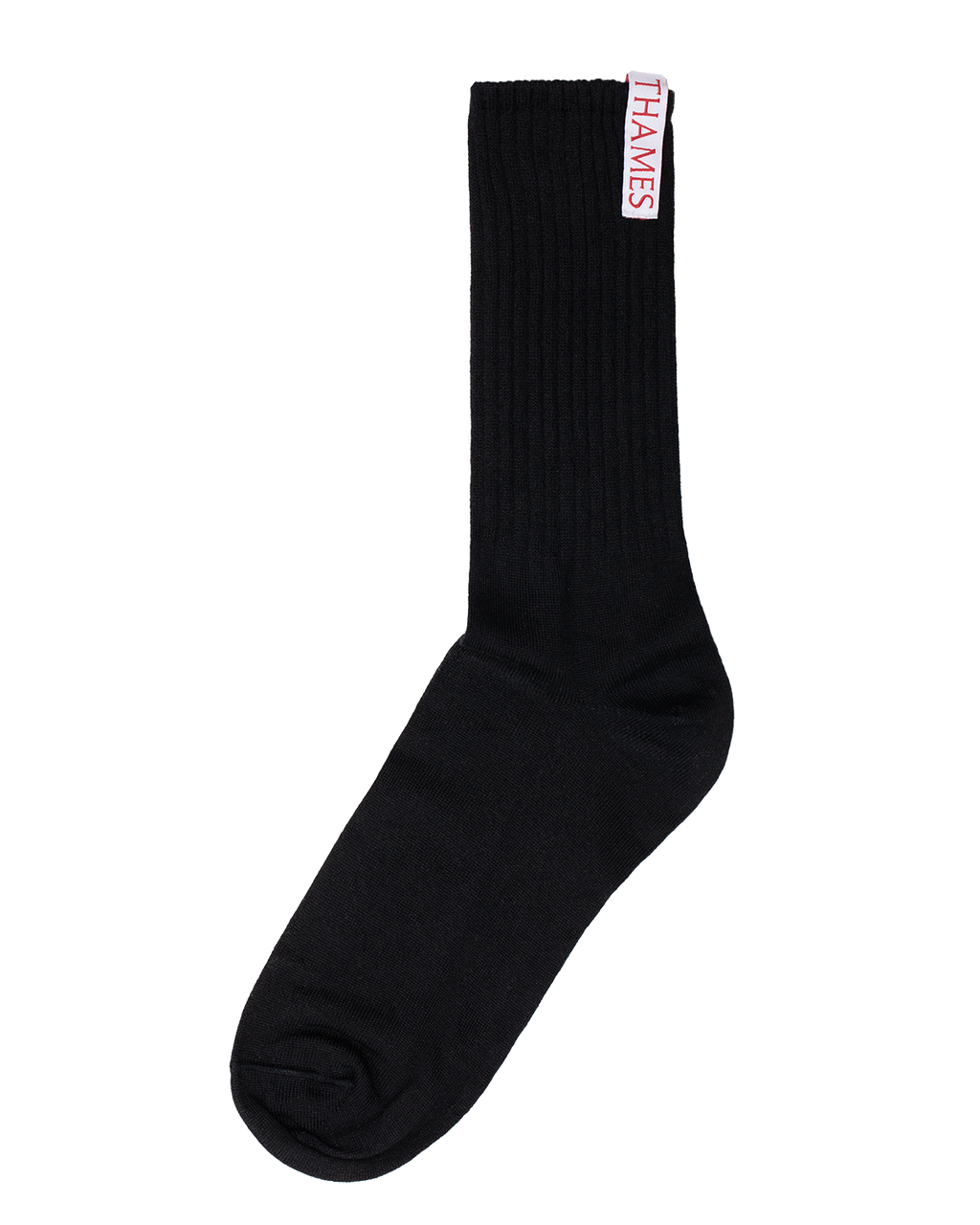 LABEL SOCKS BLACK