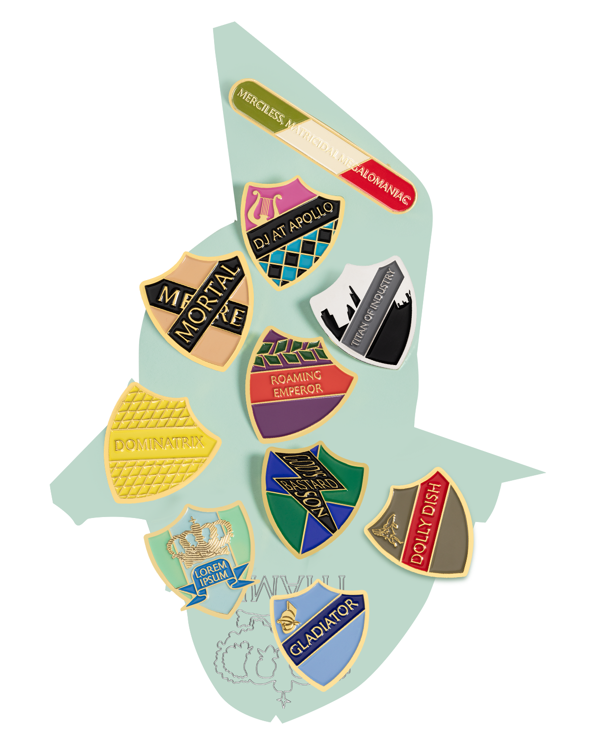 NEW ROMAN SHIELD SET