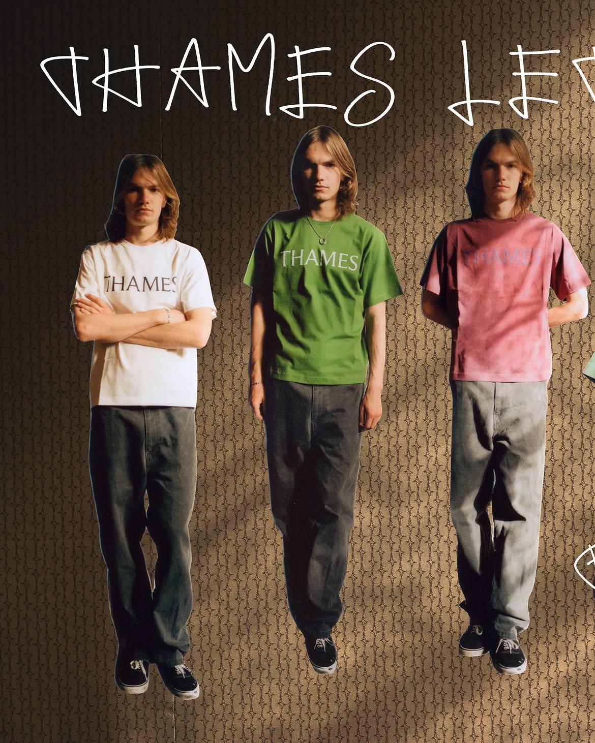 LETTERS TEE VERT