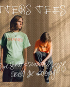 LETTERS TEE CLARET