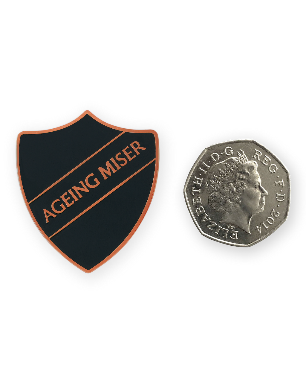 AGING MISER SHIELD