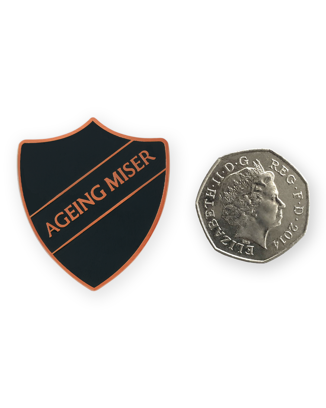 AGING MISER SHIELD