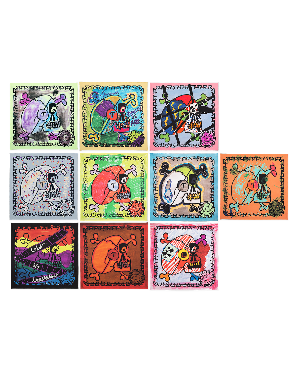 GONZ SCARF SET