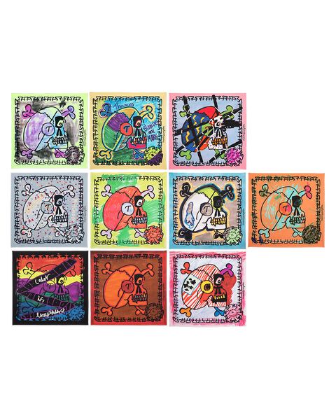 GONZ SCARF SET (SIGNED) – THAMES MMXX.