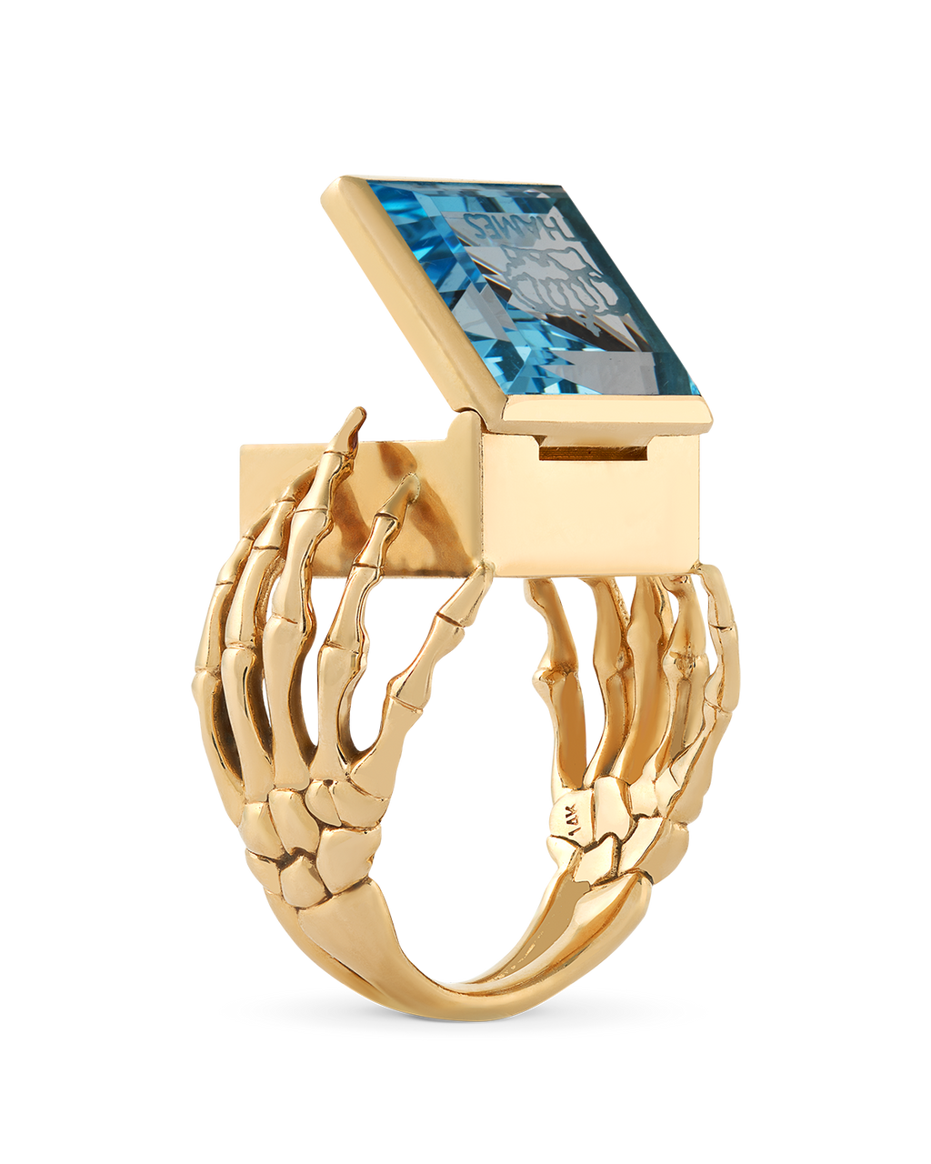 O.G. RING GOLD/TOPAZ