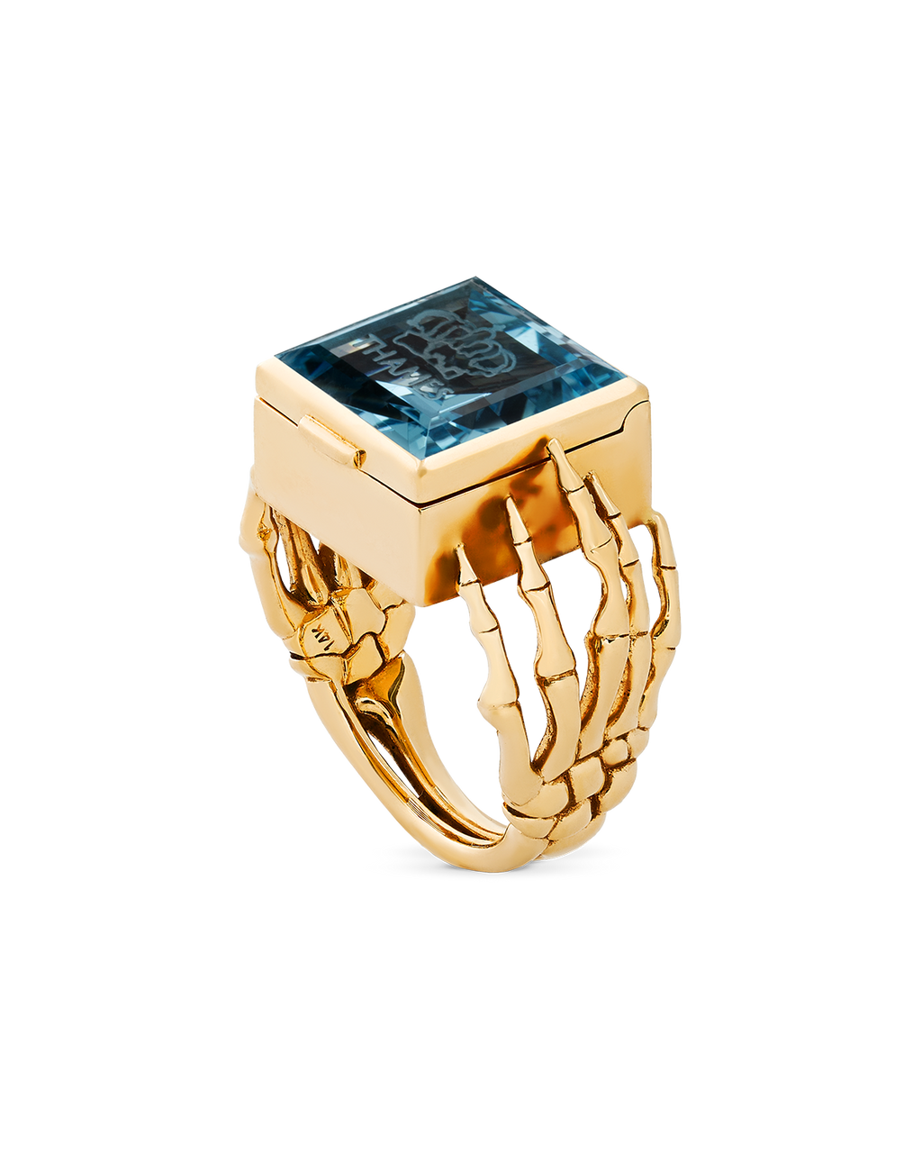 O.G. RING GOLD/TOPAZ