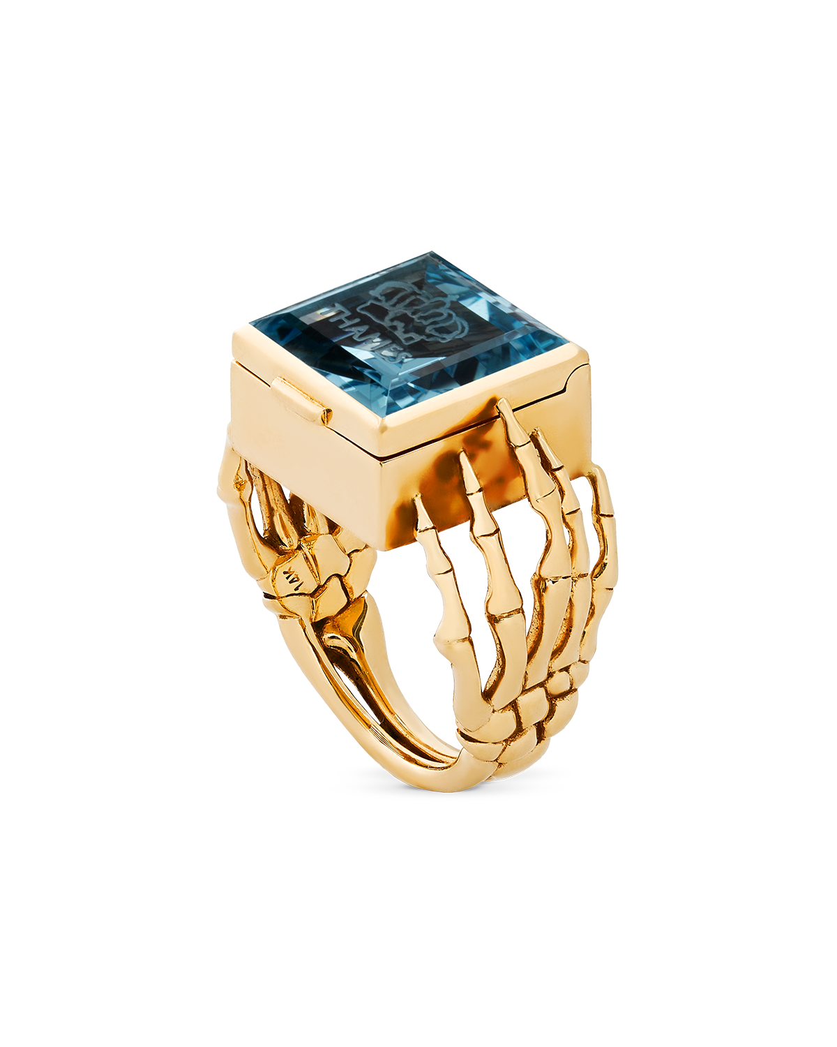O.G. RING GOLD/TOPAZ