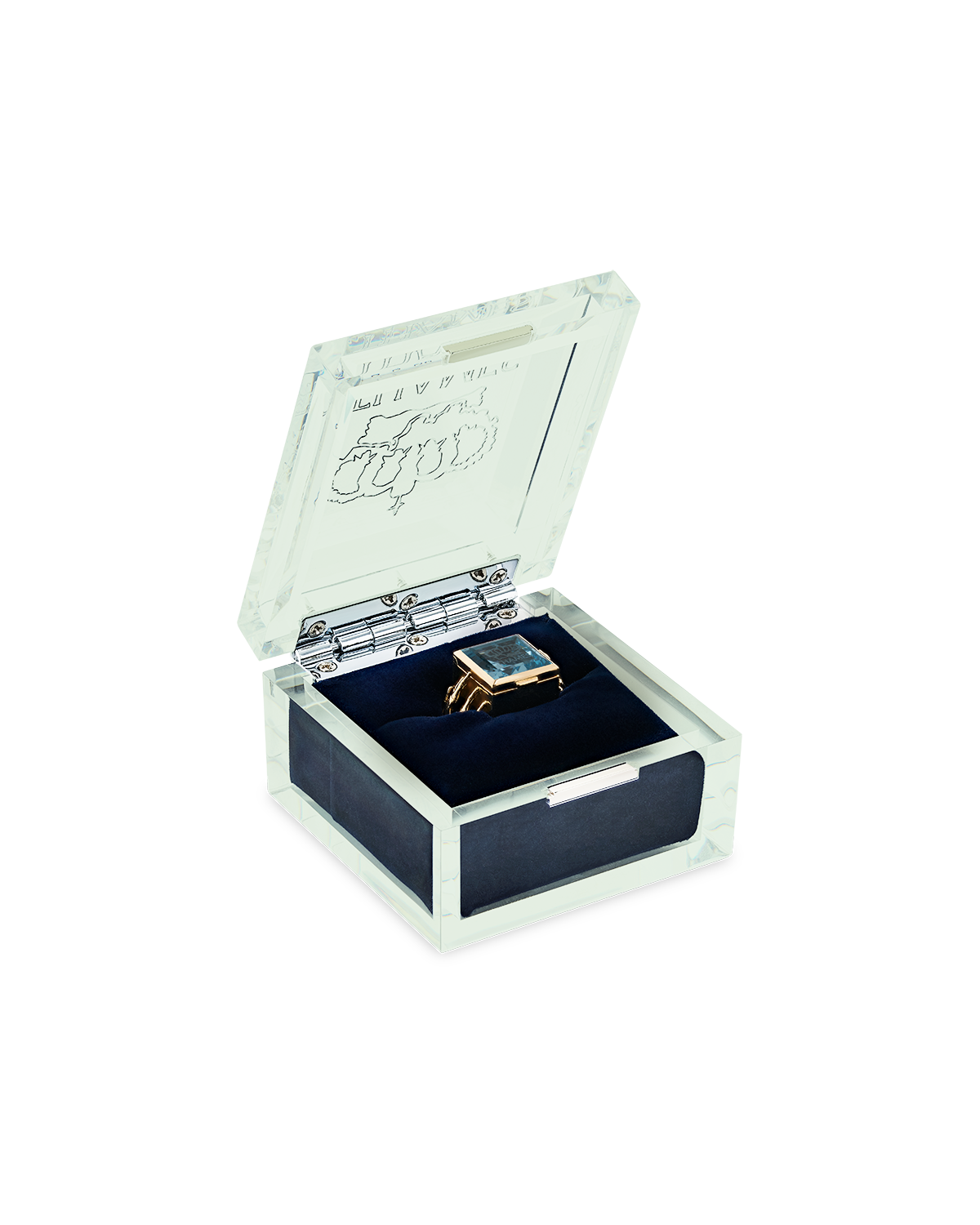 O.G. RING GOLD/TOPAZ