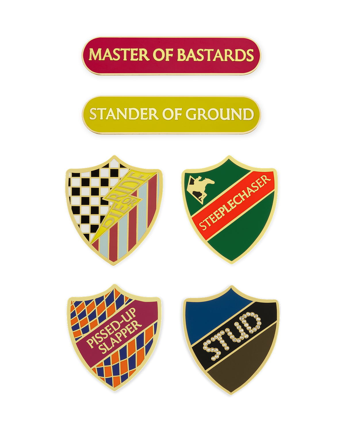 BEJEWELLED JOCKEY SHIELD COLLECTION