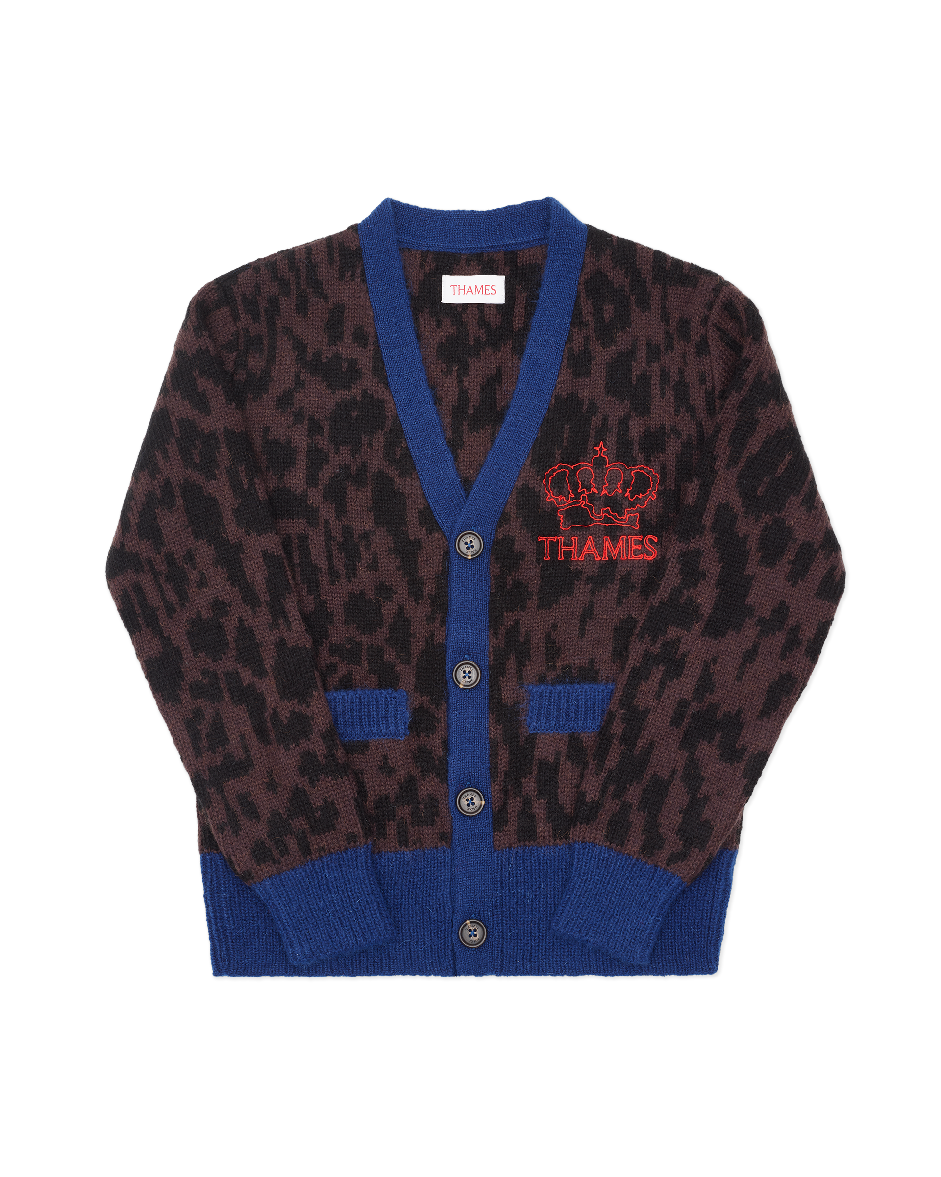 【GOD ONLY KNOWS】BACK LOGO MOHAIRCARDIGAN CARNIVORE II – THAMES MMXX.