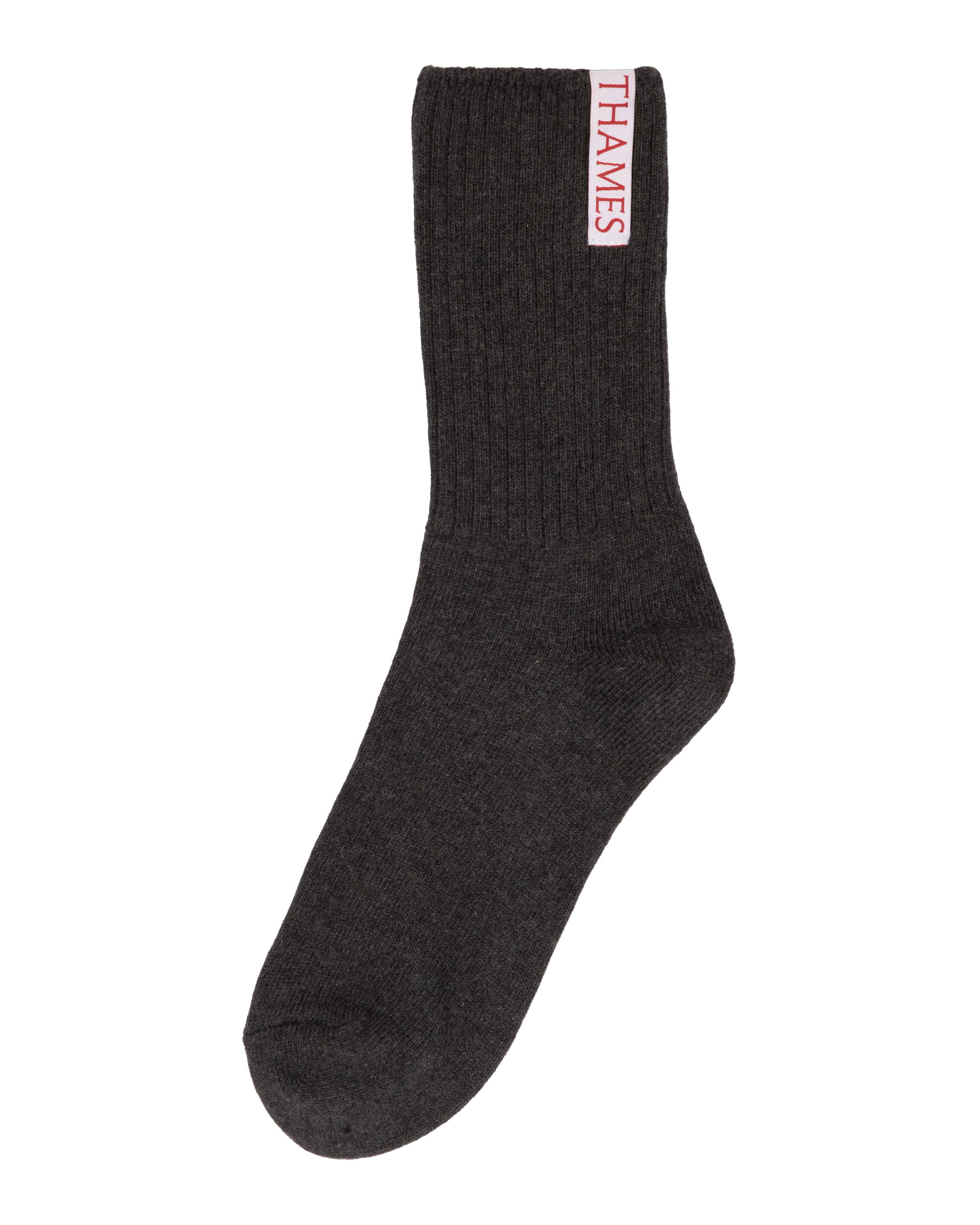 LABEL SOCKS GREY