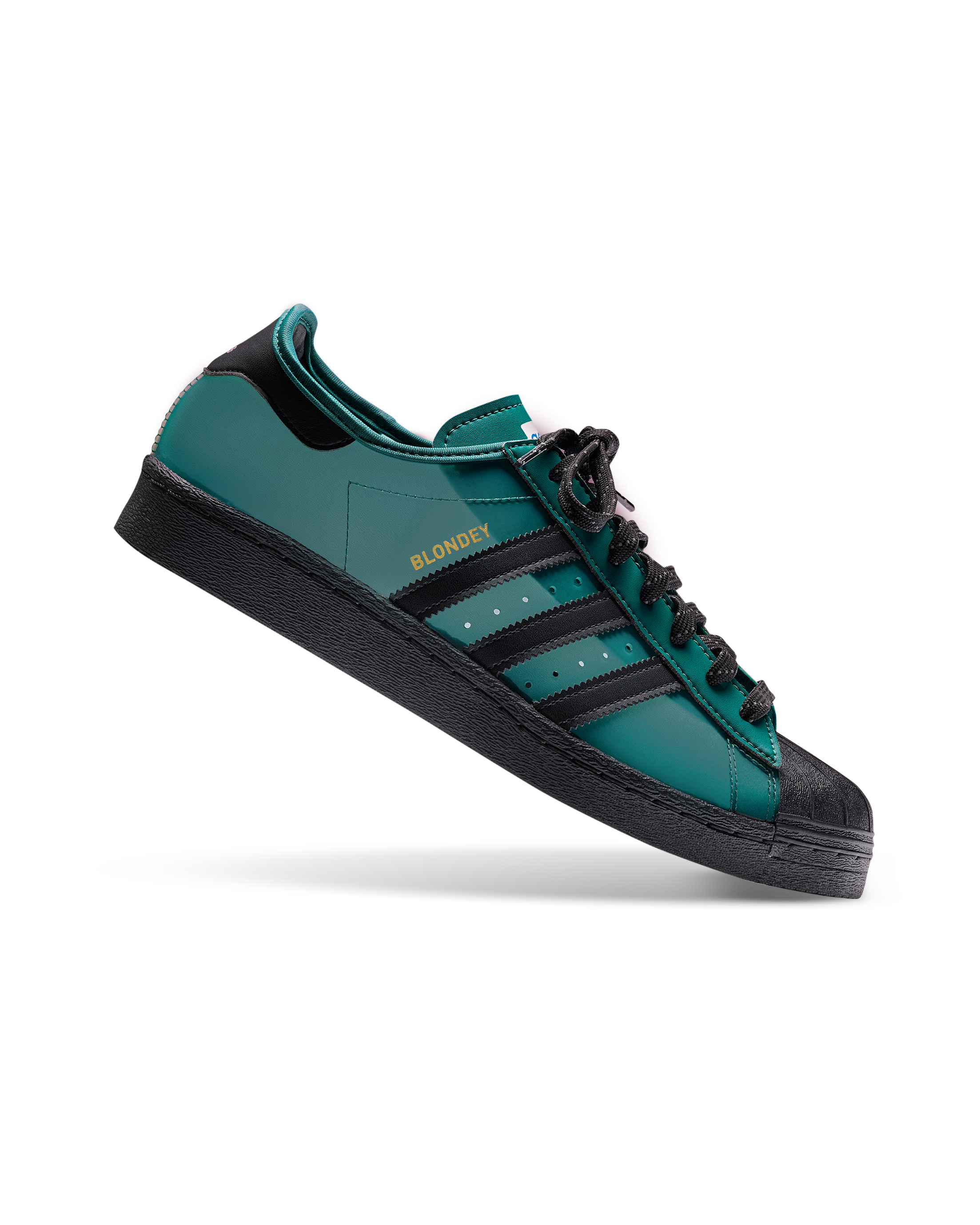 【ADIDAS】 BLONDEY CONTINENTAL Adidas Men's x Blondey Continental Sneakers in Black/Magic
