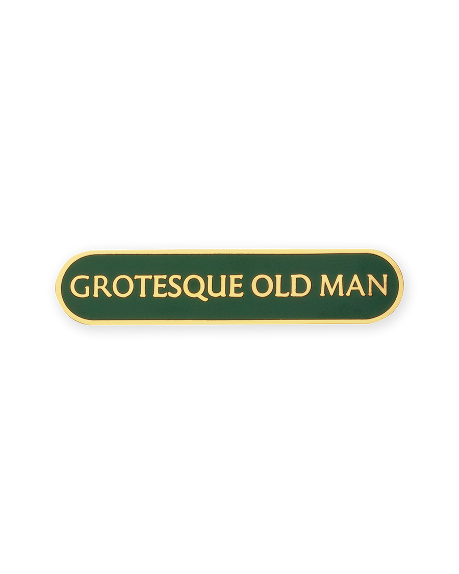GROTESQUE OLD MAN SHIELD