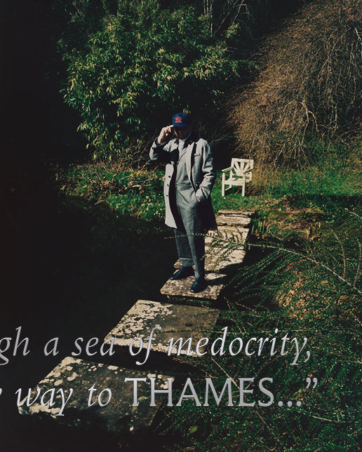 M*u様 THAMES MMXX. ネイビーポロシャツ THE SACHE DRILL TOP – THAMES MMXX.