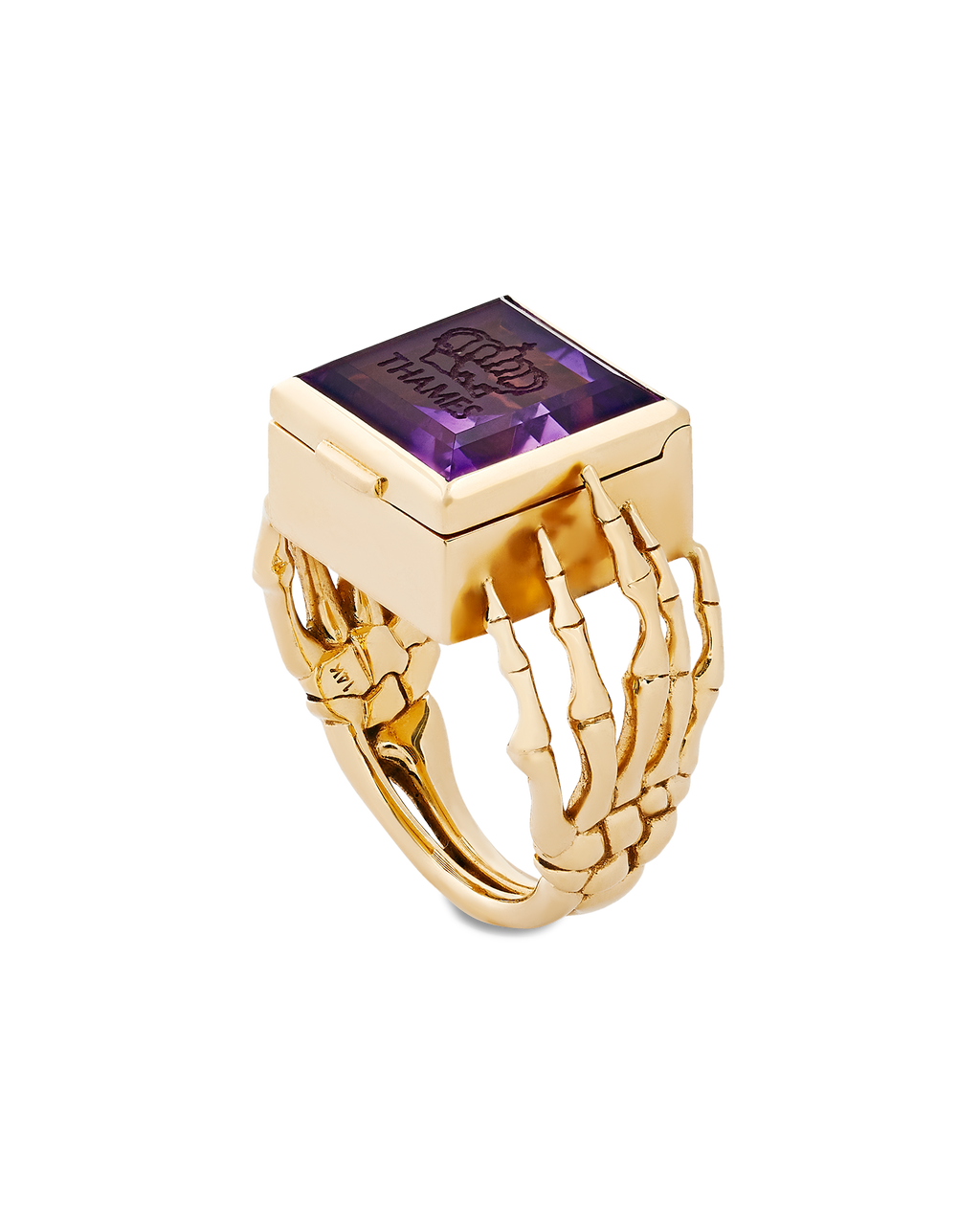 O.G. RING GOLD/AMETHYST