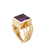 O.G. RING GOLD/AMETHYST