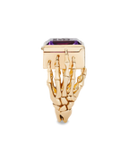O.G. RING GOLD/AMETHYST