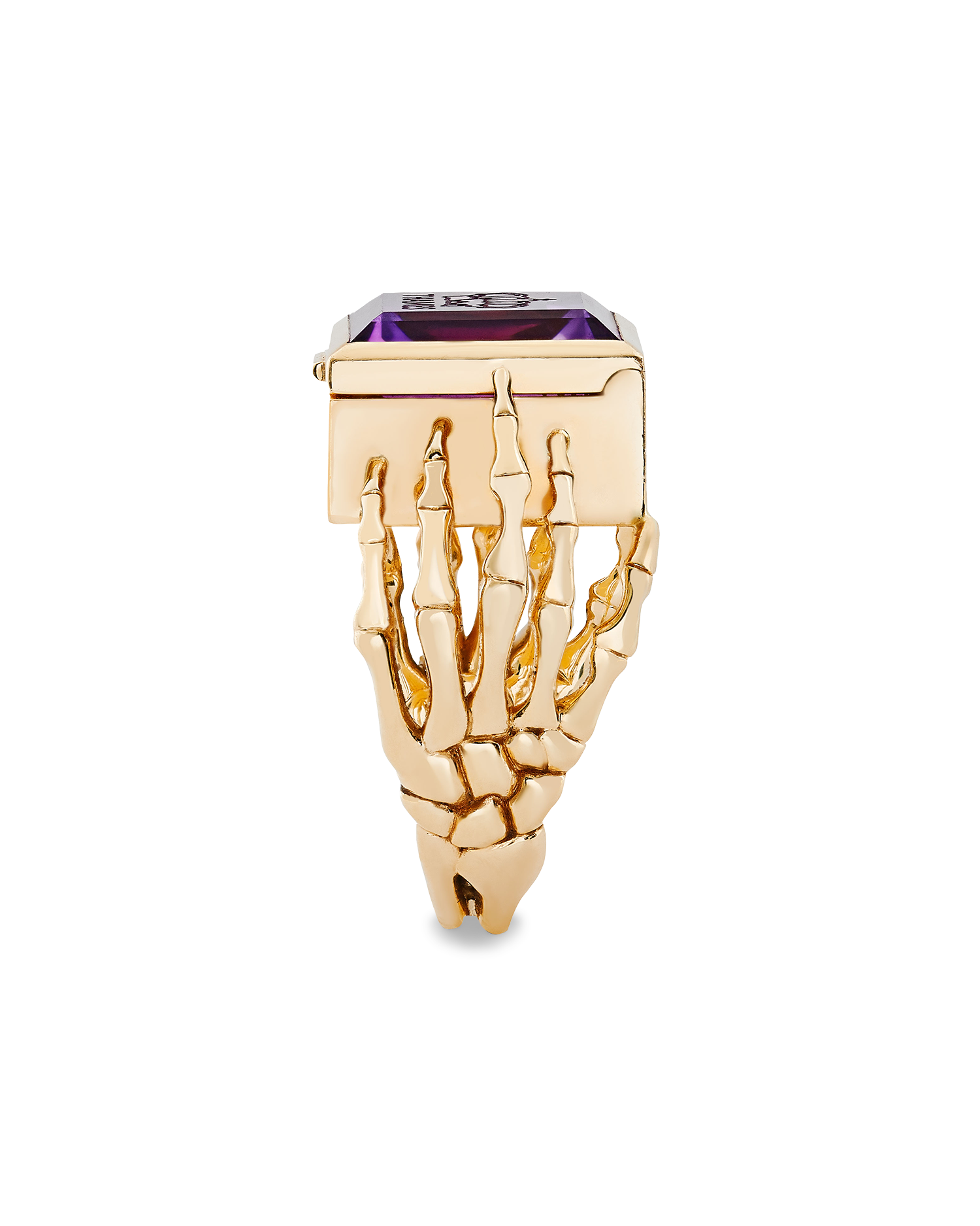 O.G. RING GOLD/AMETHYST