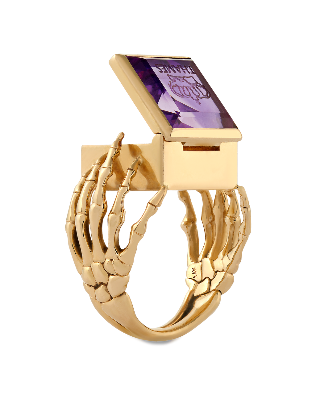 O.G. RING GOLD/AMETHYST