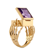 O.G. RING GOLD/AMETHYST