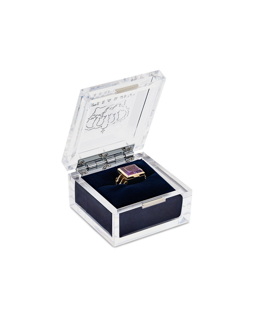 O.G. RING GOLD/AMETHYST
