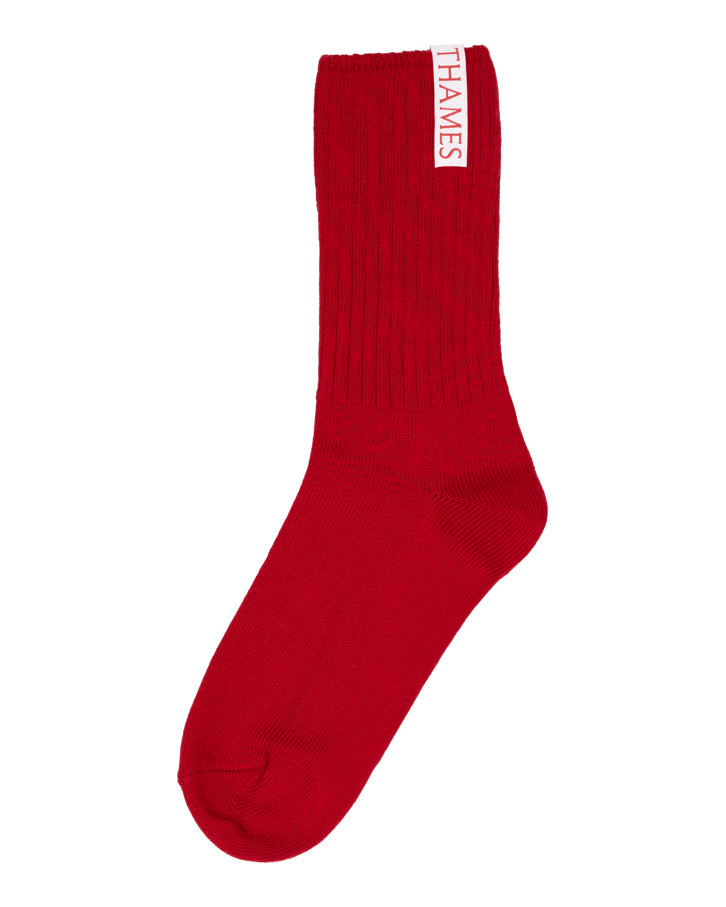 LABEL SOCKS RED