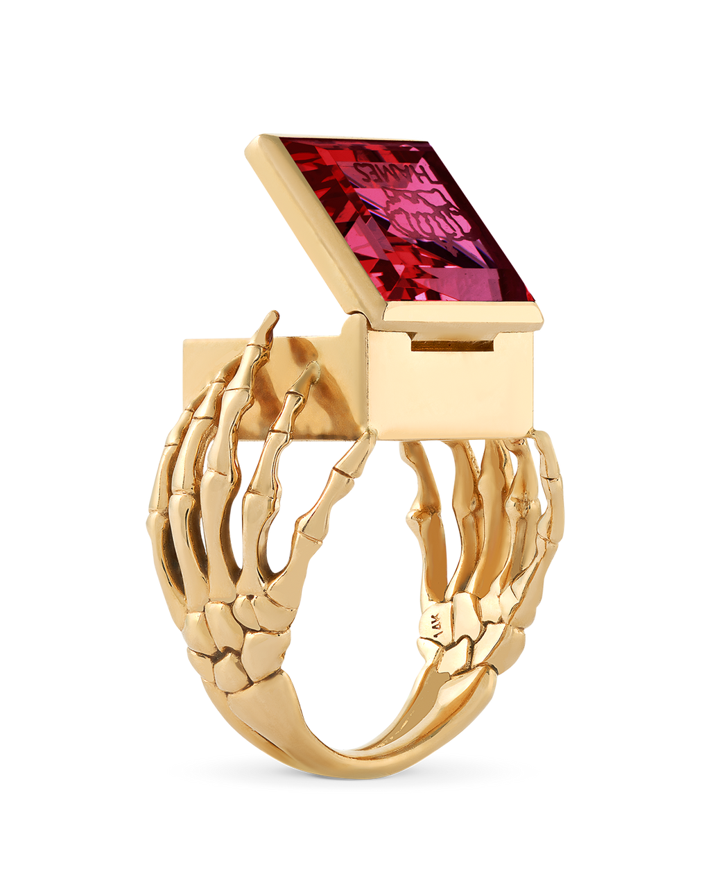 O.G. RING GOLD/GARNET