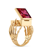 O.G. RING GOLD/GARNET