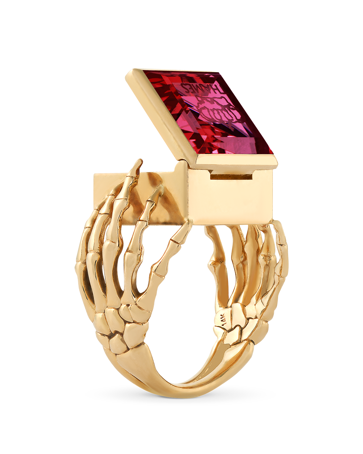 O.G. RING GOLD/GARNET