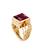 O.G. RING GOLD/GARNET