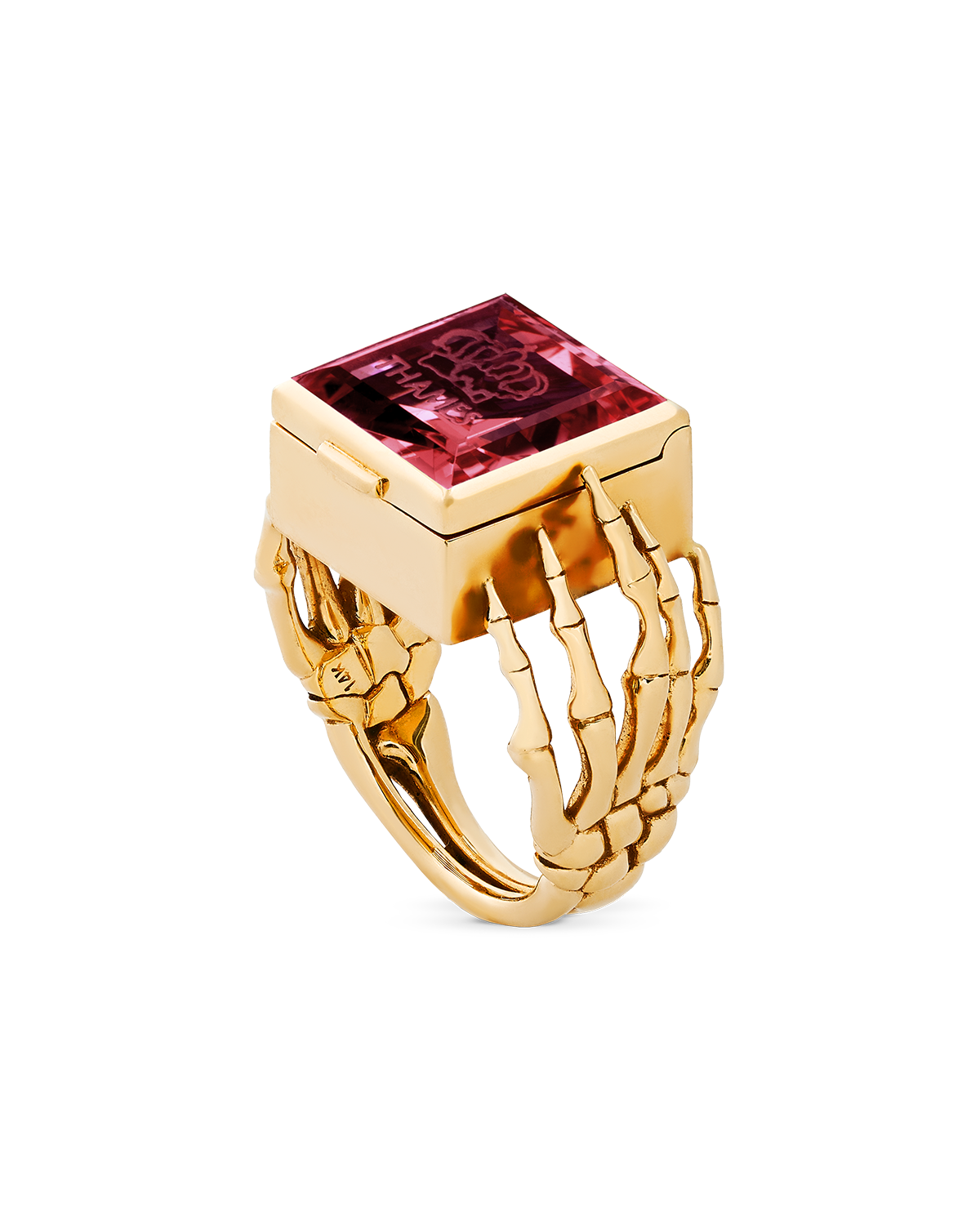 O.G. RING GOLD/GARNET