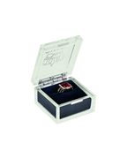 O.G. RING STERLING/GARNET