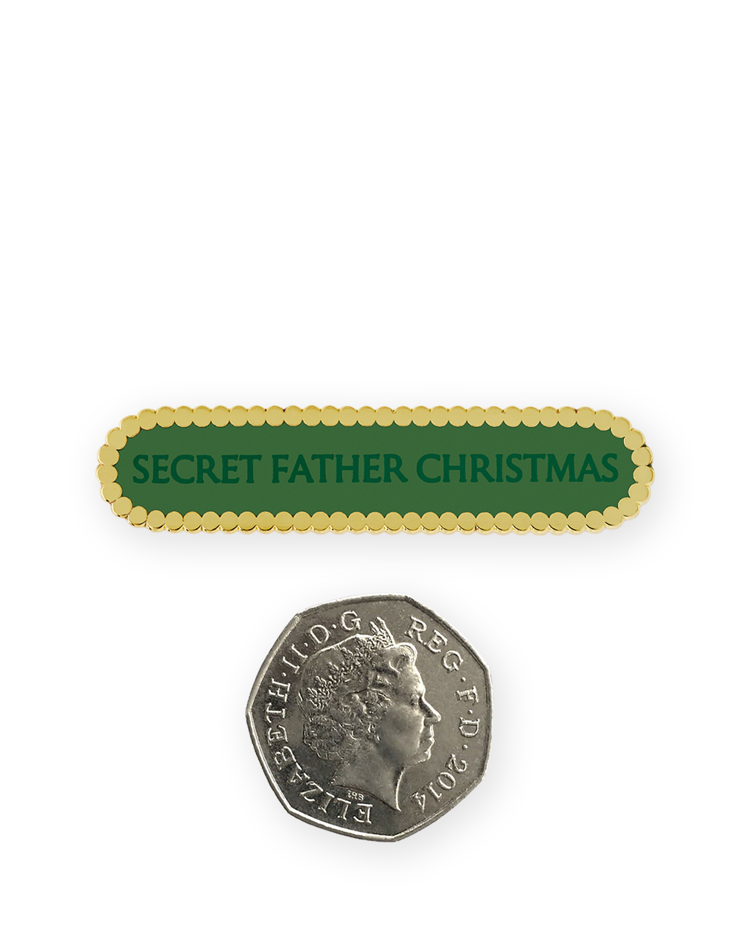 SECRET FATHER CHRISTMAS SHIELD