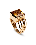 O.G. RING GOLD/CITRINE