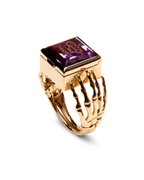 O.G. RING GOLD/AMETHYST