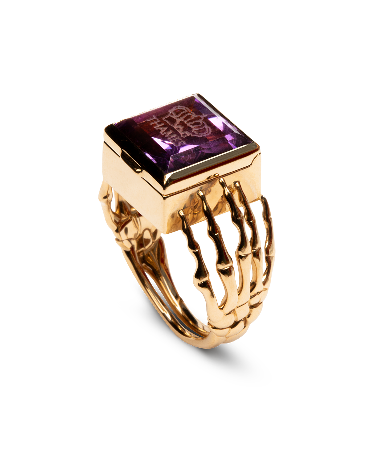 O.G. RING GOLD/AMETHYST