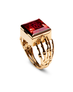 O.G. RING GOLD/GARNET