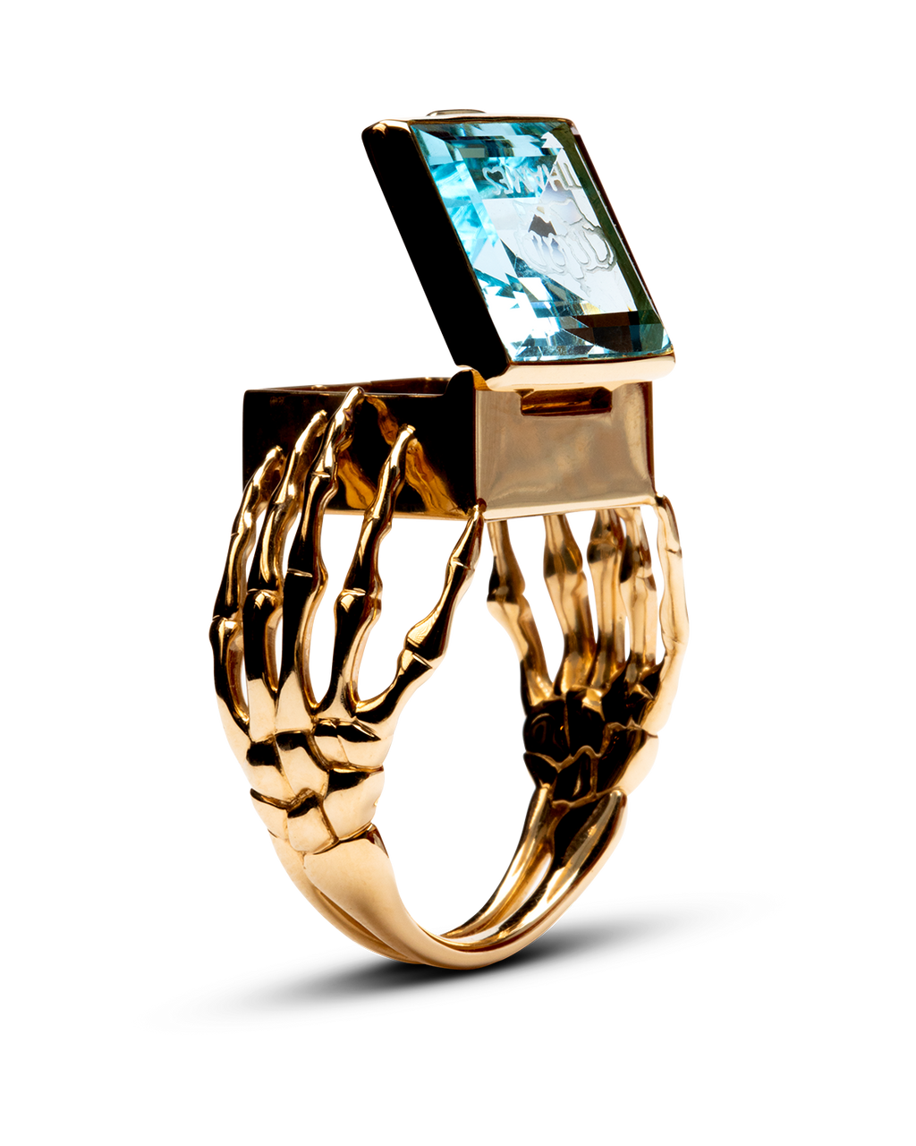 O.G. RING GOLD/TOPAZ