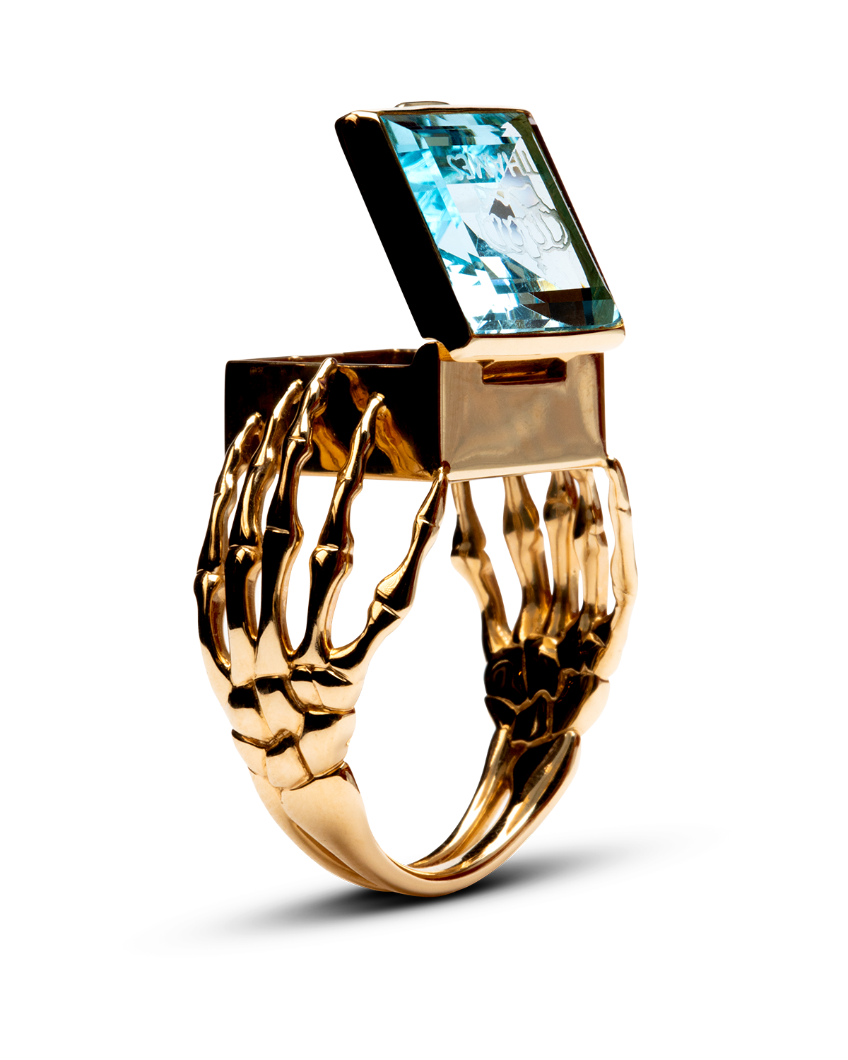 O.G. RING GOLD/TOPAZ