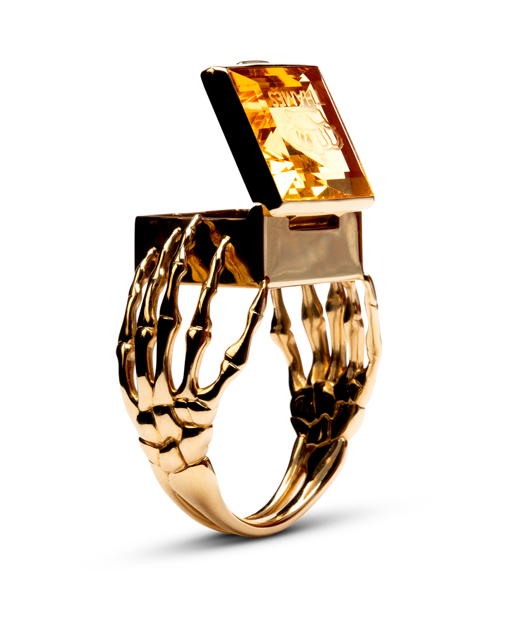 O.G. RING GOLD/CITRINE