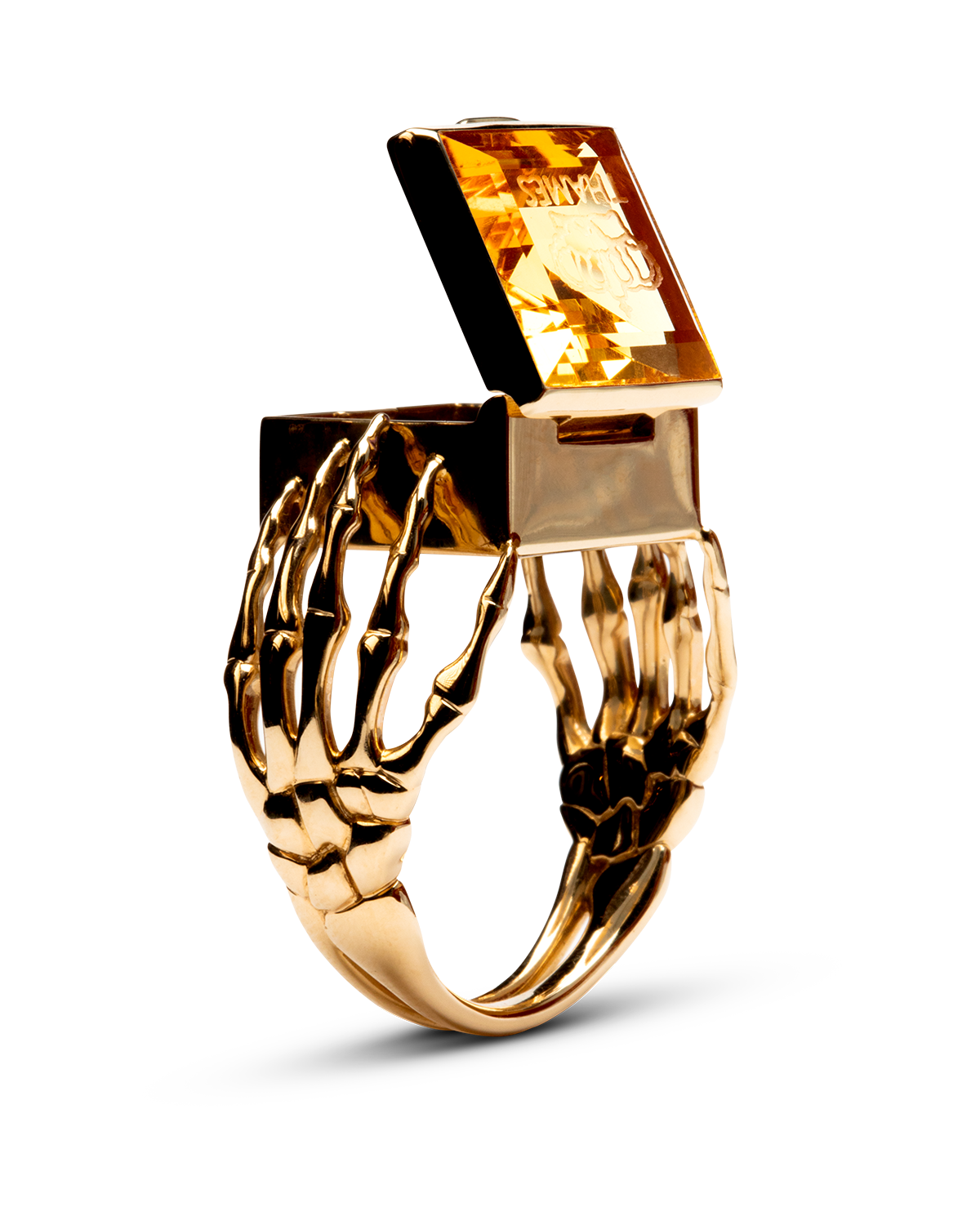 O.G. RING GOLD/CITRINE