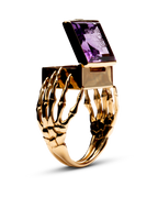 O.G. RING GOLD/AMETHYST