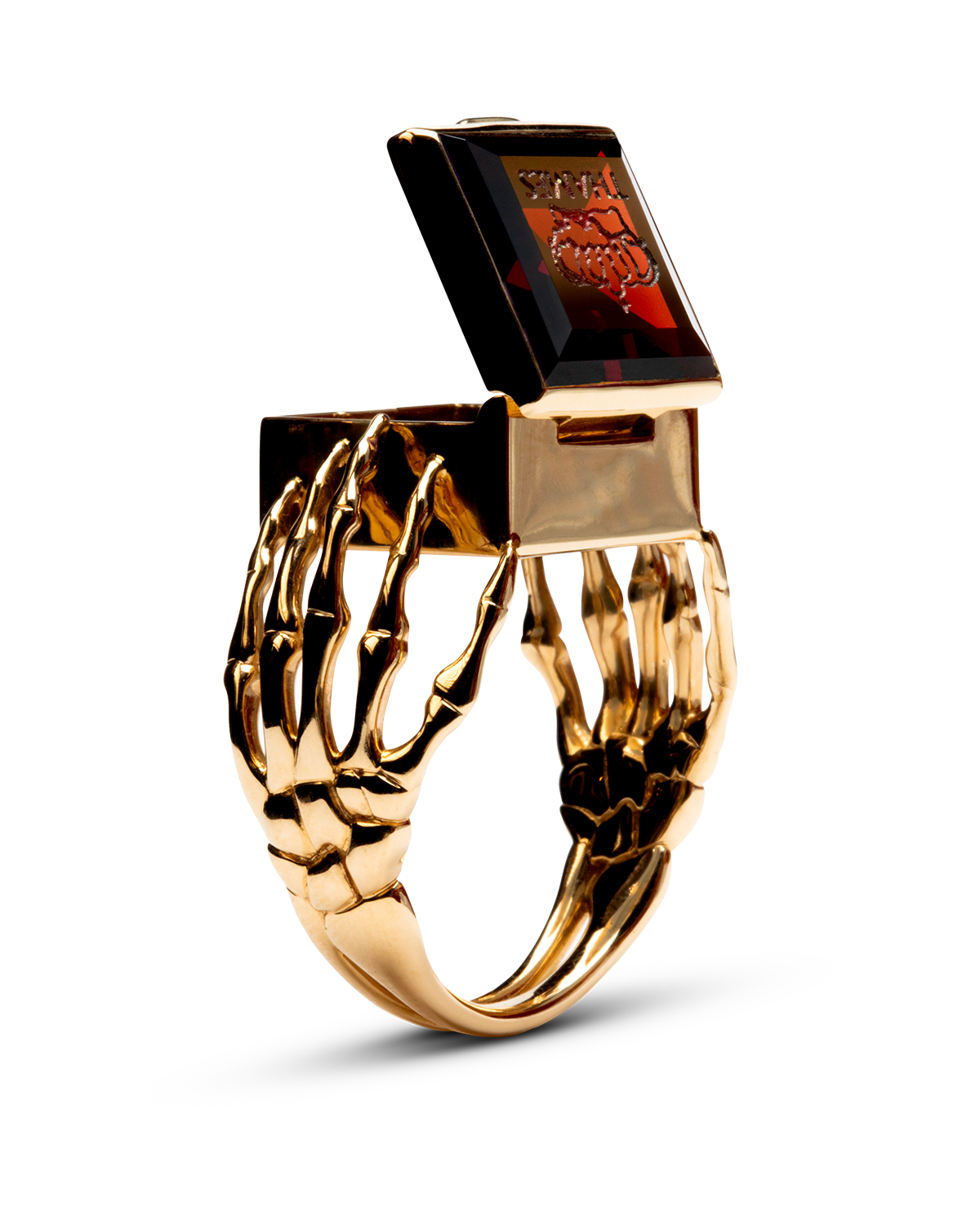 O.G. RING GOLD/GARNET