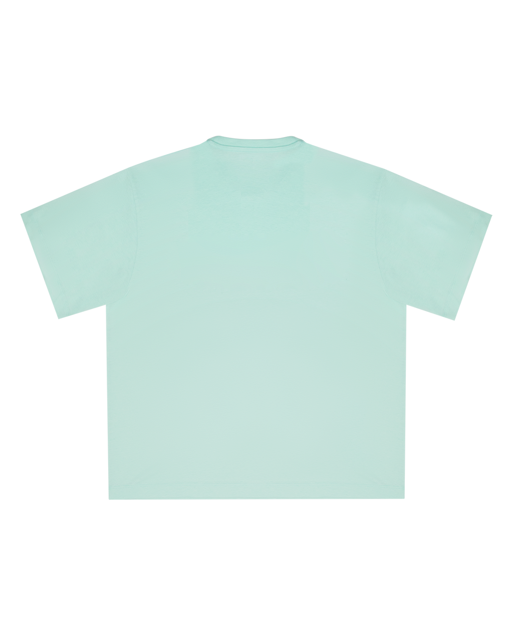 LETTERS TEE AQUA