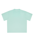 LETTERS TEE AQUA