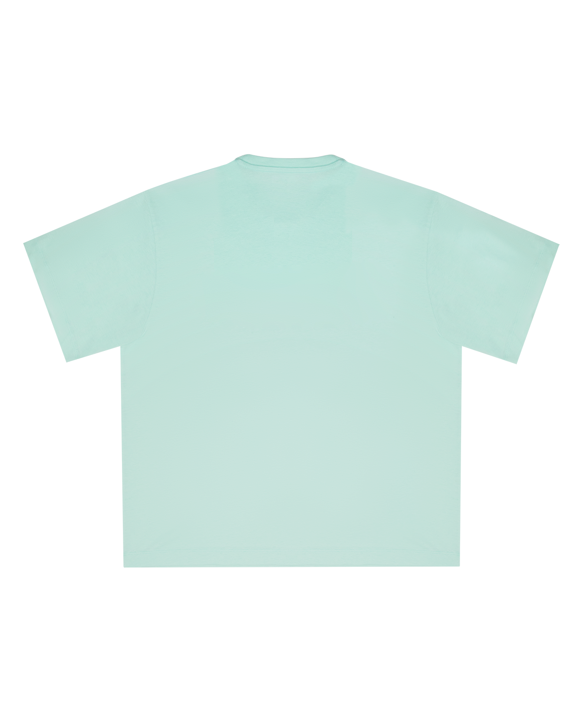 LETTERS TEE AQUA