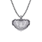 STERLING COEUR DE LA THAMES LOCKET